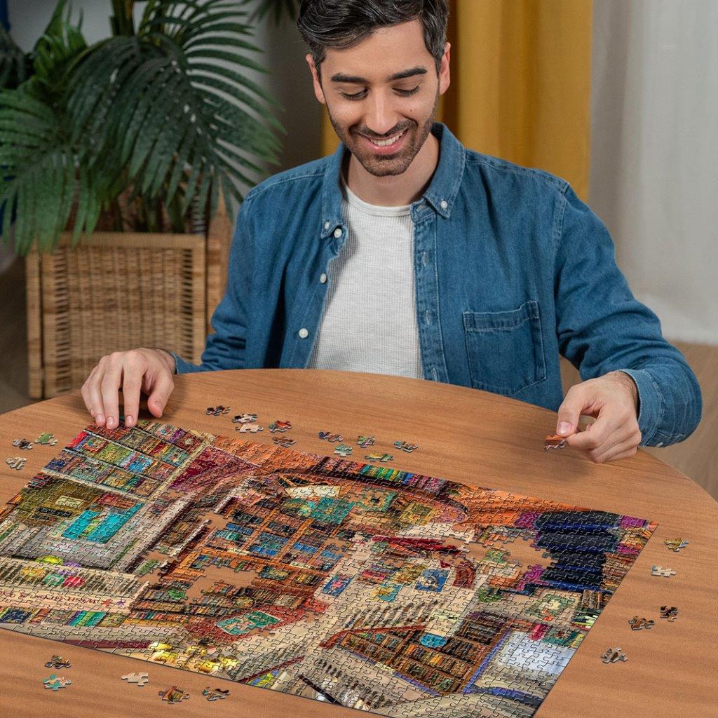 Ravensburger The Fantasy Bookshop 1000 Piece Jigsaw Puzzle