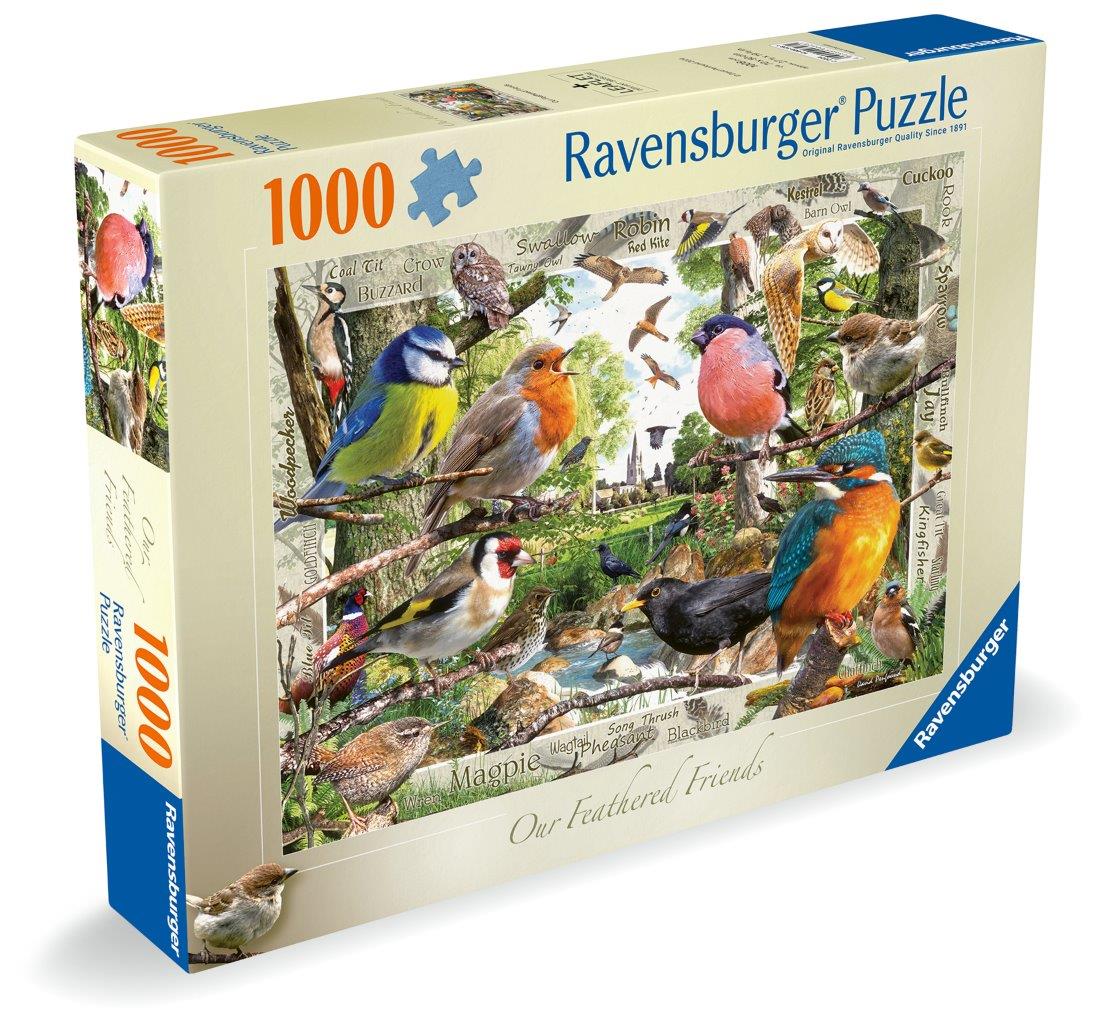 Ravensburger Our Feathered Friends 1000 Piece Jigsaw Puzzle