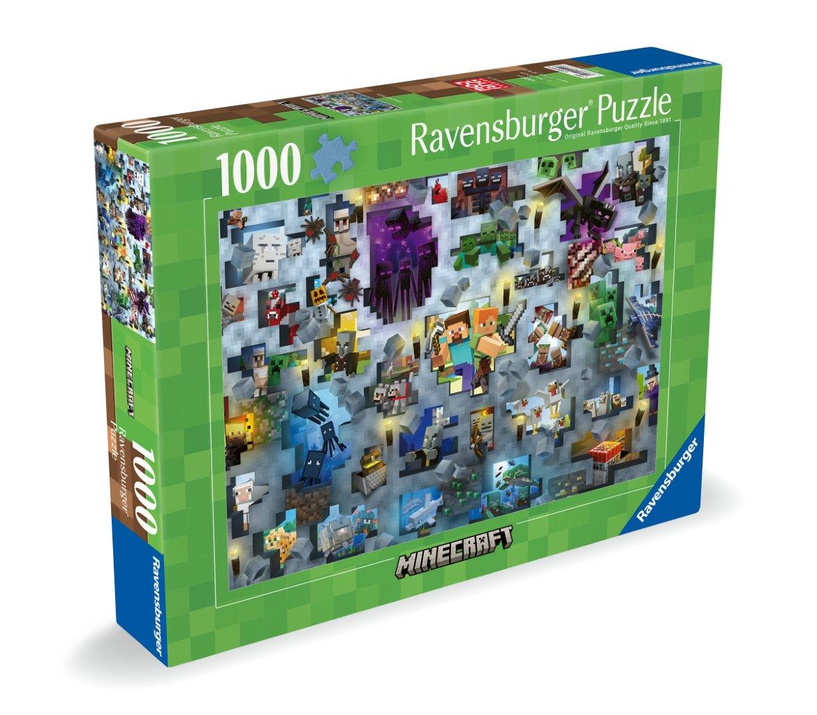 Minecraft Mobs 1000pc puzzle