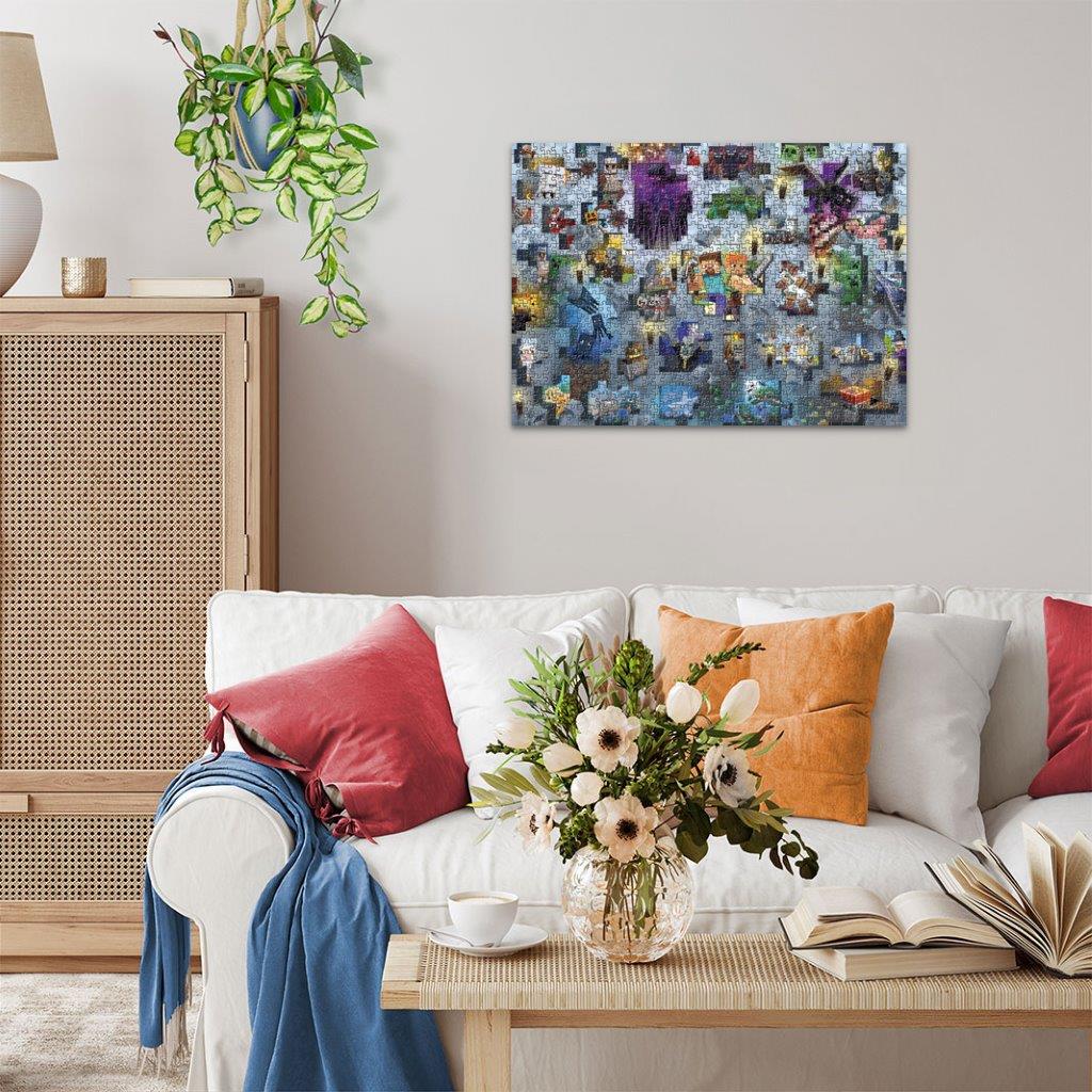 Minecraft Mobs 1000pc puzzle