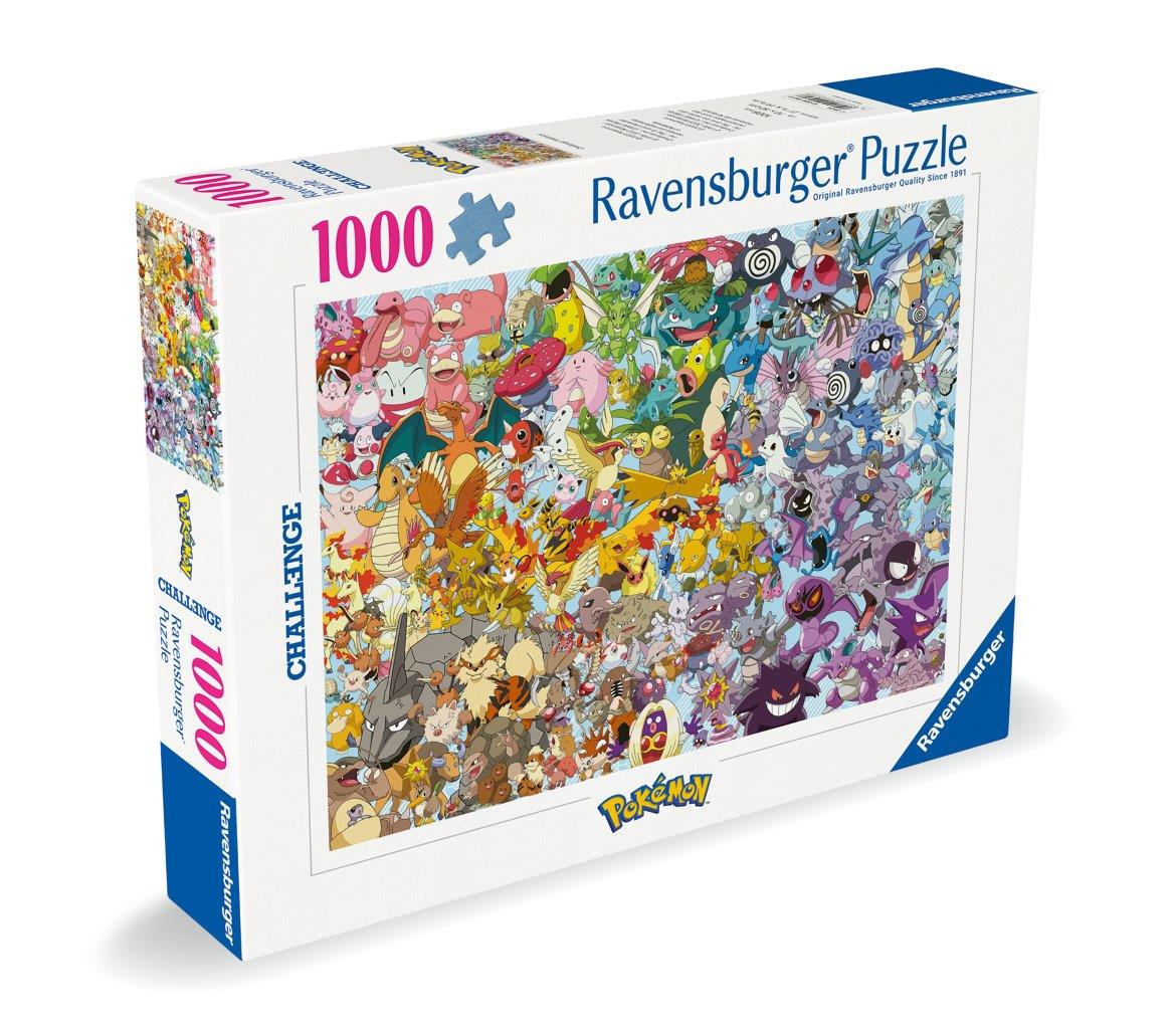 Challenge Puzzle Pokemon 1000pc Puzzle