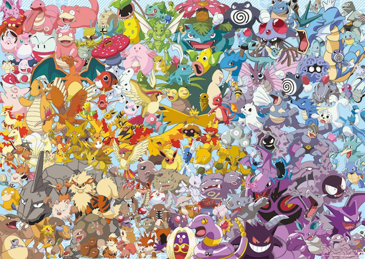 Challenge Puzzle Pokemon 1000pc Puzzle