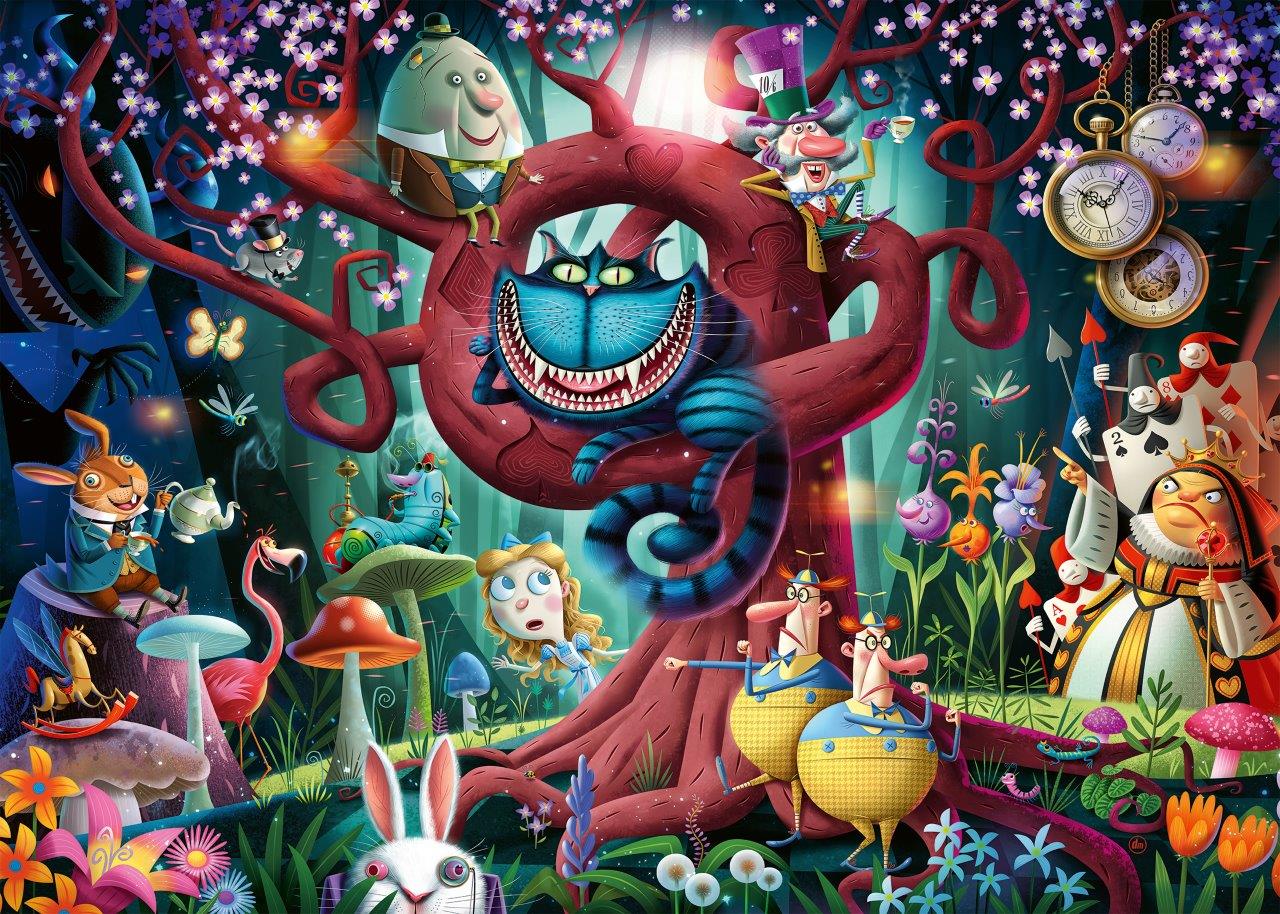 Ravenburger Most Everyone is Mad 1000 Piece Jigsaw Puzzle