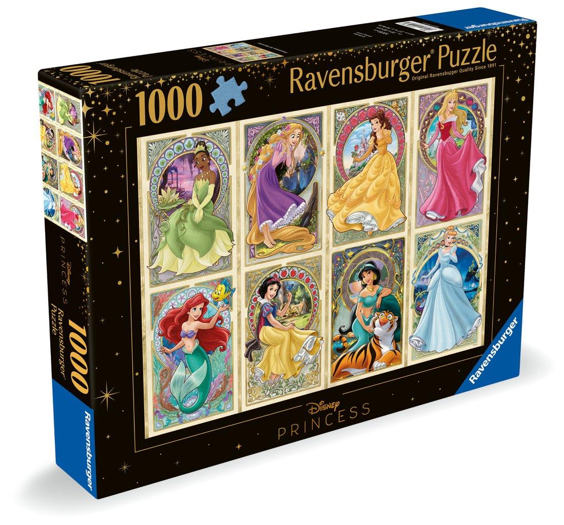 Ravensburger Art Nouveau Princess 1000 Piece Jigsaw Puzzle