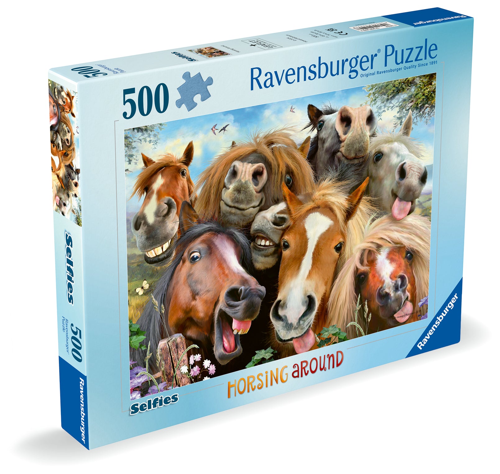 Ravenburger Horsing Around 500 Piece Jigsaw Puzzle