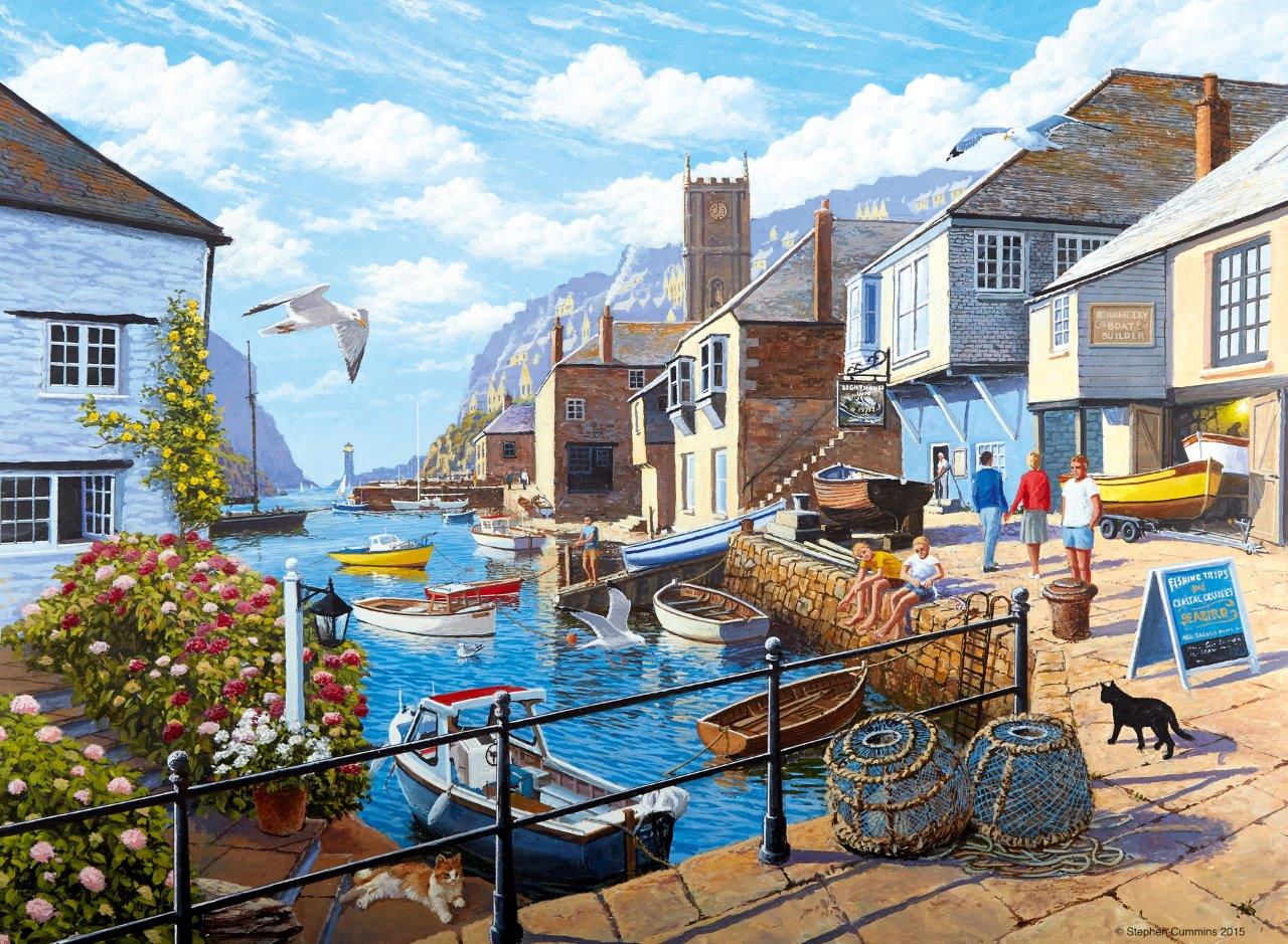 Tranquil Harbour 500pc puzzle