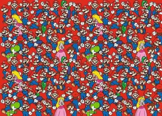 Super Mario Bros challenge 1000pc puzzle
