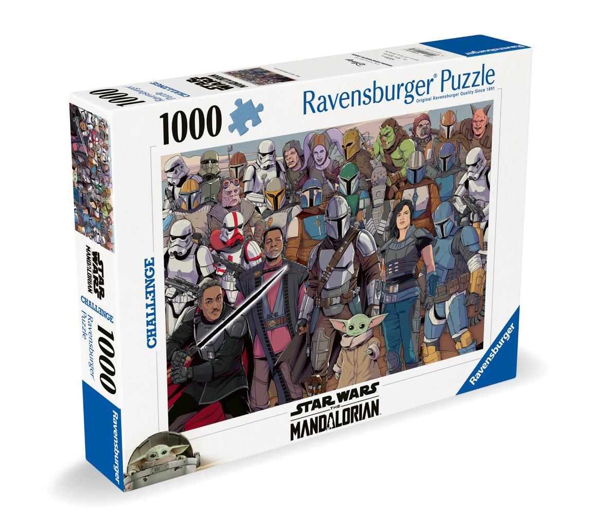 Star Wars Mandalorian Challenge 1000pc puzzle