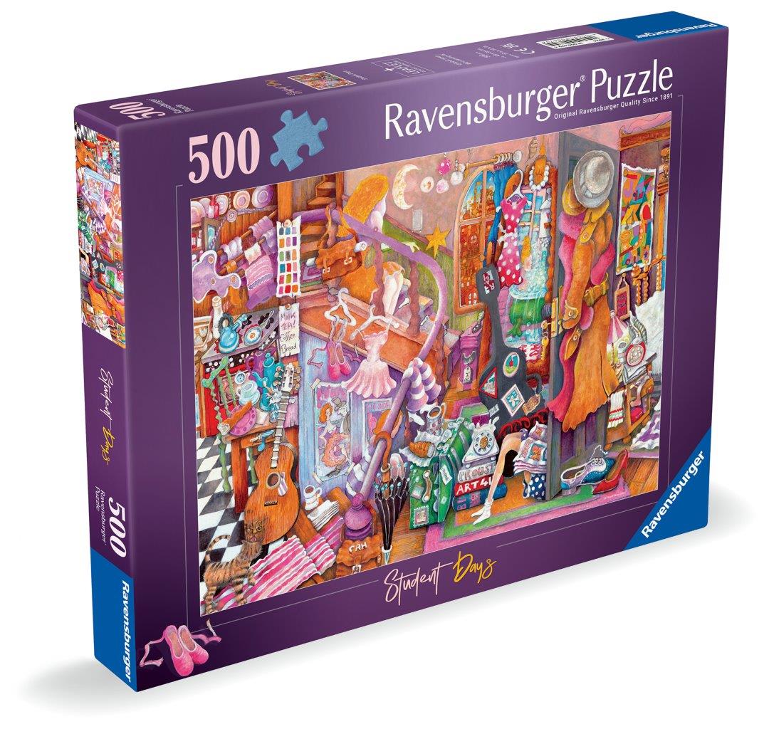 Ravensburger Student Days 500 Piece Jigsaw Puzzle
