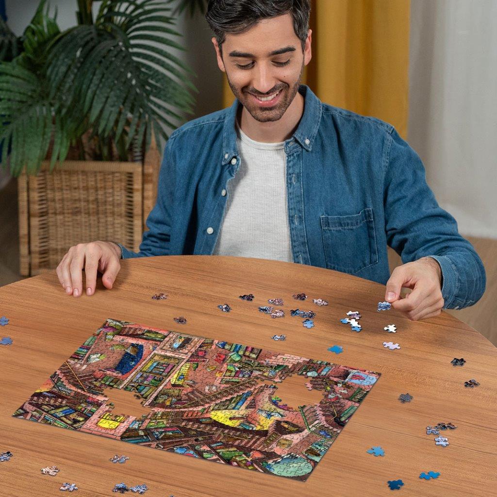 Ravensburger Ludicrous Library 500 Piece Jigsaw Puzzle