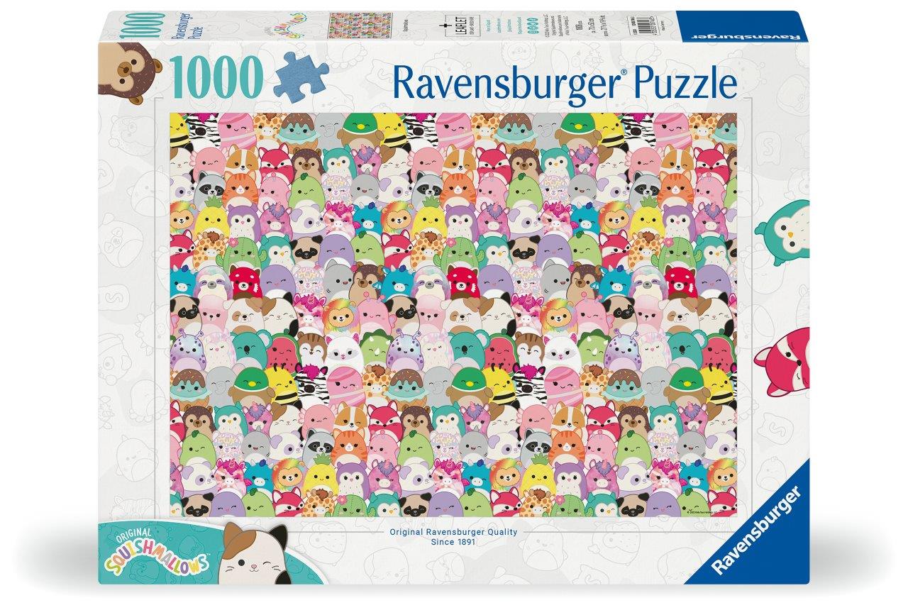 Ravensburger Squishmallows 1000 Piece Jigsaw Puzzle
