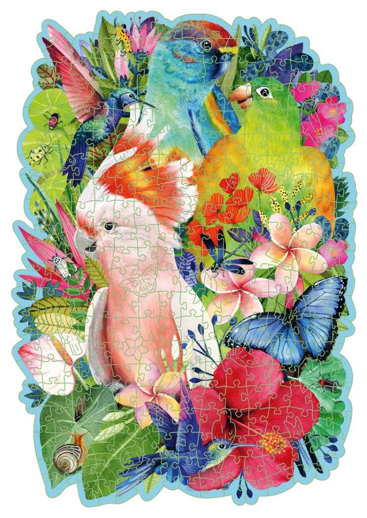 Ravensburger Beautiful Birds 300 Piece Wooden Jigsaw Puzzle