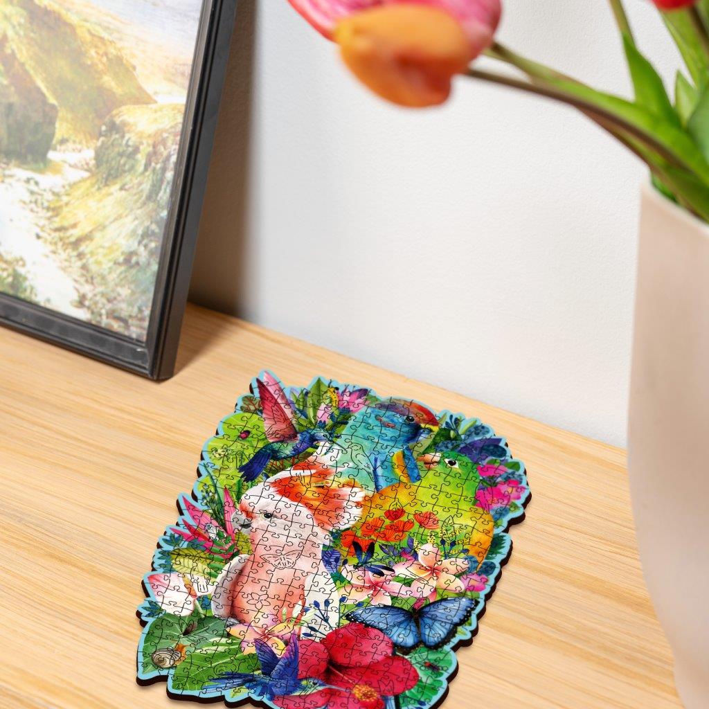 Ravensburger Beautiful Birds 300 Piece Wooden Jigsaw Puzzle