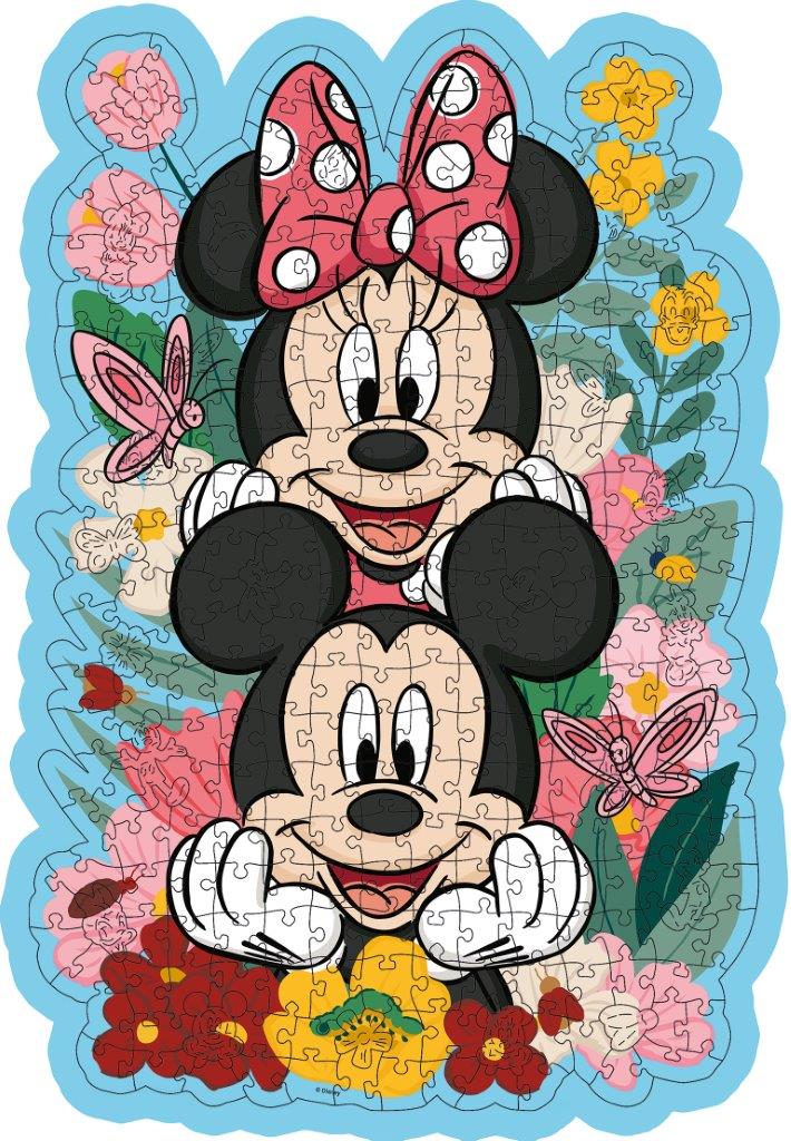 Ravensburger Disney Mickey and Minnie Wooden 300 Piece Jigsaw Puzzle