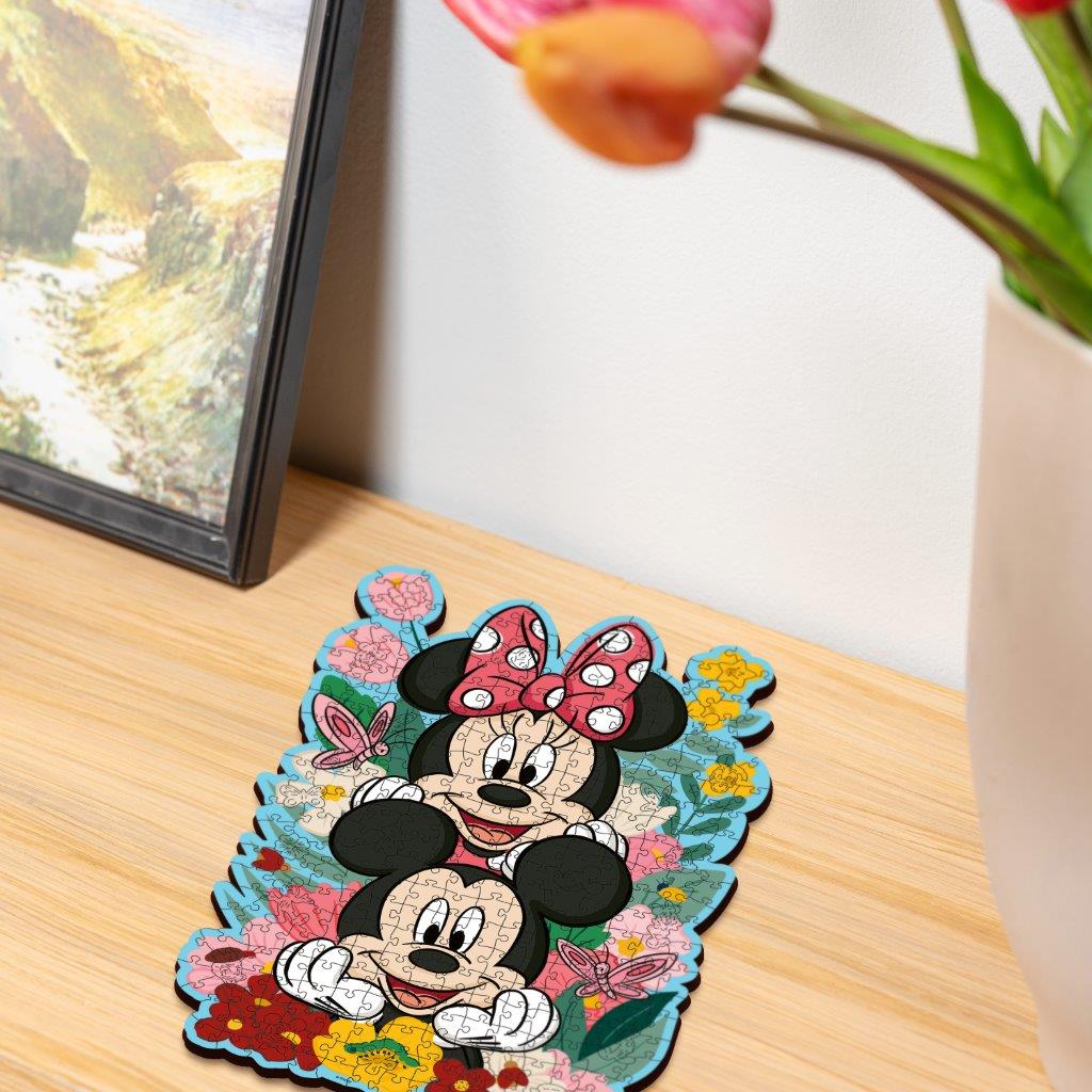 Ravensburger Disney Mickey and Minnie Wooden 300 Piece Jigsaw Puzzle