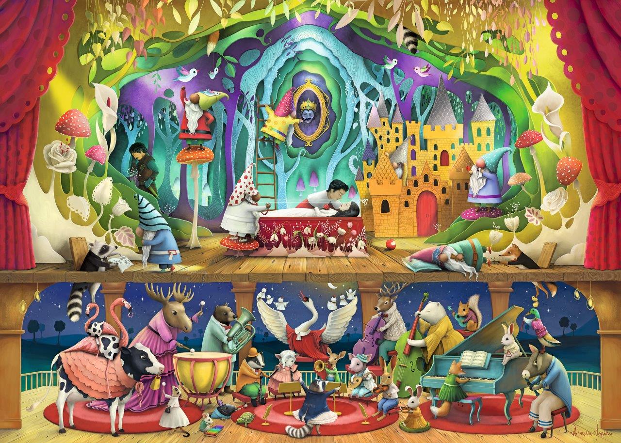 Snow White and the 7 Gnomes, 1000pc