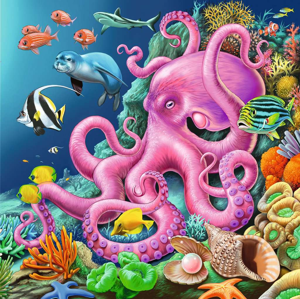 Underwater 3x49pc Puzzle