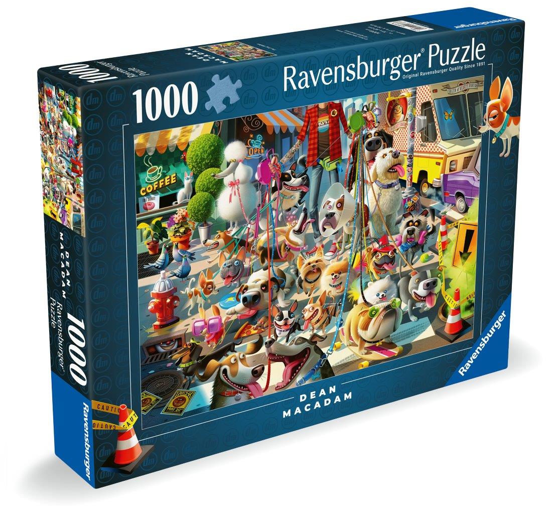 The Dog Walker 1000pc puzzle