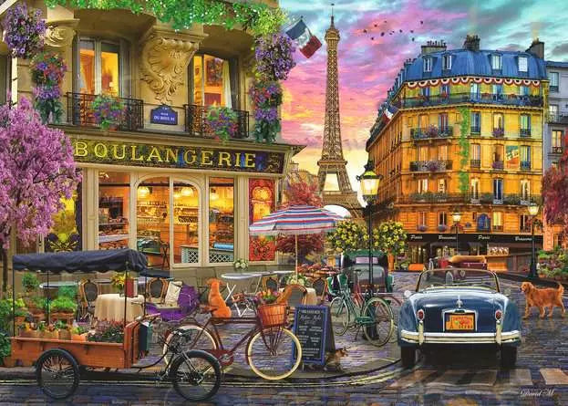 Paris at Dawn 1000pc Puzzle