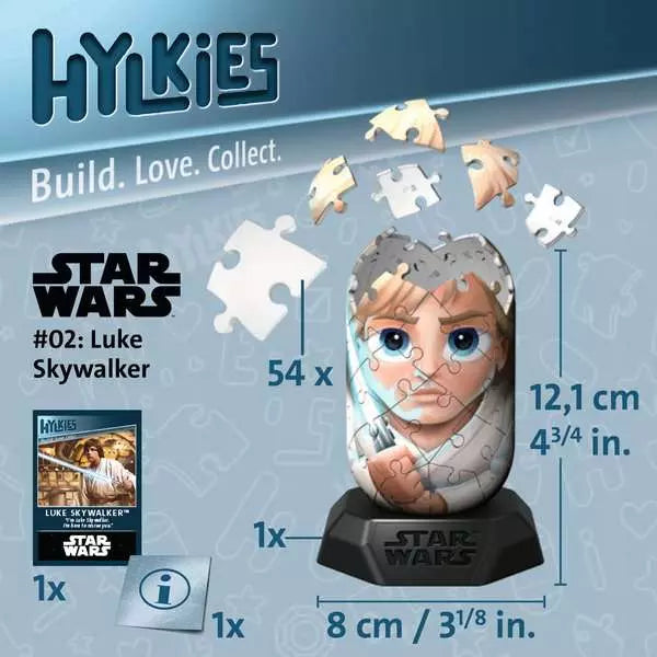Ravensburger Hylkies Star Wars Luke Skywalker