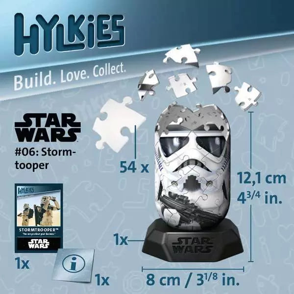 Ravensburger Hylkies Star Wars Stormtrooper 3D Jigsaw Puzzle