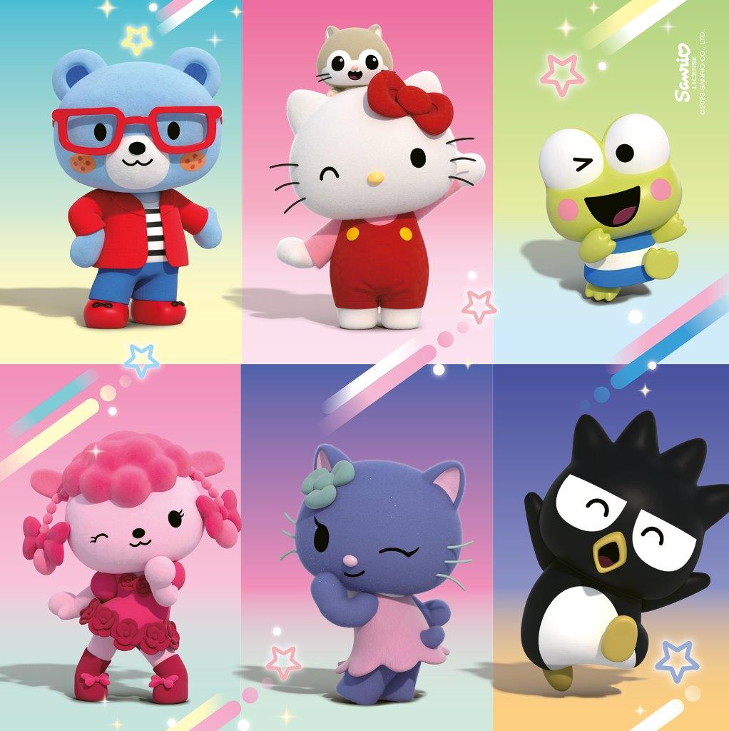 Hello Kitty Super Style 3x49pc puzzle