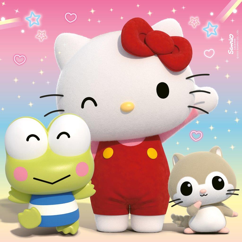 Ravensburger Hello Kitty Super Style 3x49 Piece Jigsaw Puzzle