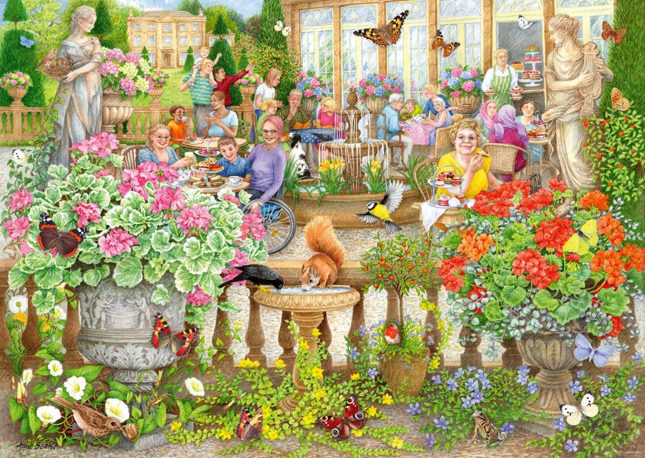 Cosy Cafe No.2 The Orangery 1000pc puzzle