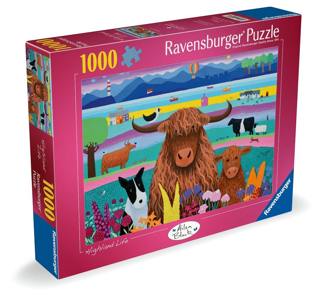 Ravensburger Highland Life 1000 Piece Jigsaw Puzzle