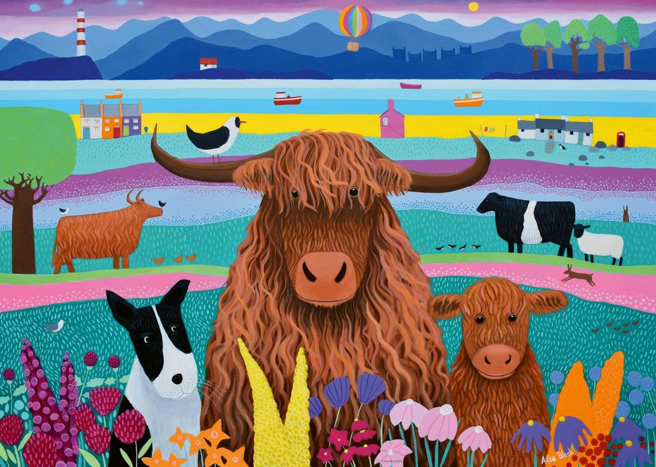 Ravensburger Highland Life 1000 Piece Jigsaw Puzzle