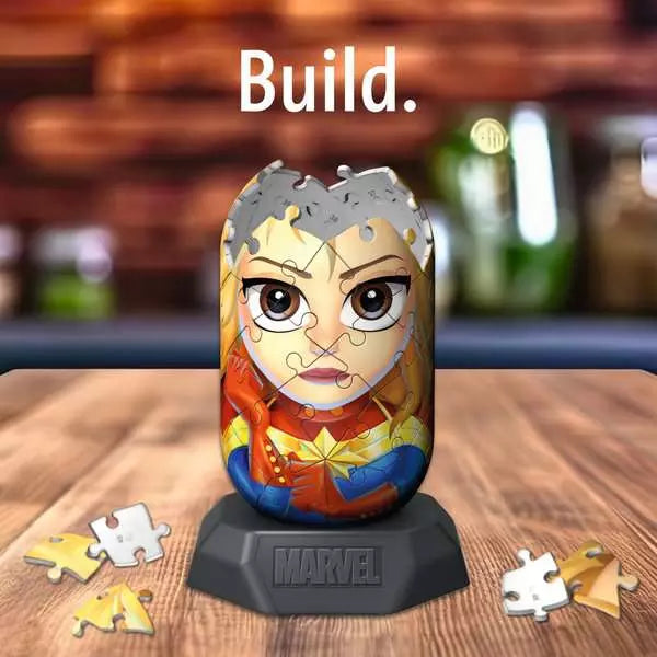 Ravensburger Hylkies Captain Marvel 3D Jigsaw Puzzle