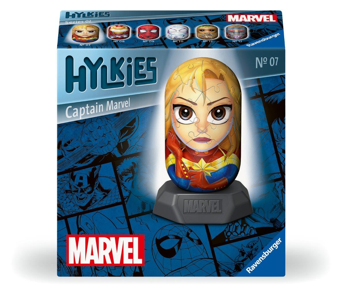 Ravensburger Hylkies Captain Marvel 3D Jigsaw Puzzle