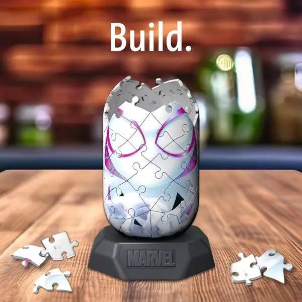 Ravensburger Hylkies  Marvel Ghost Spider 3D Jigsaw Puzzle