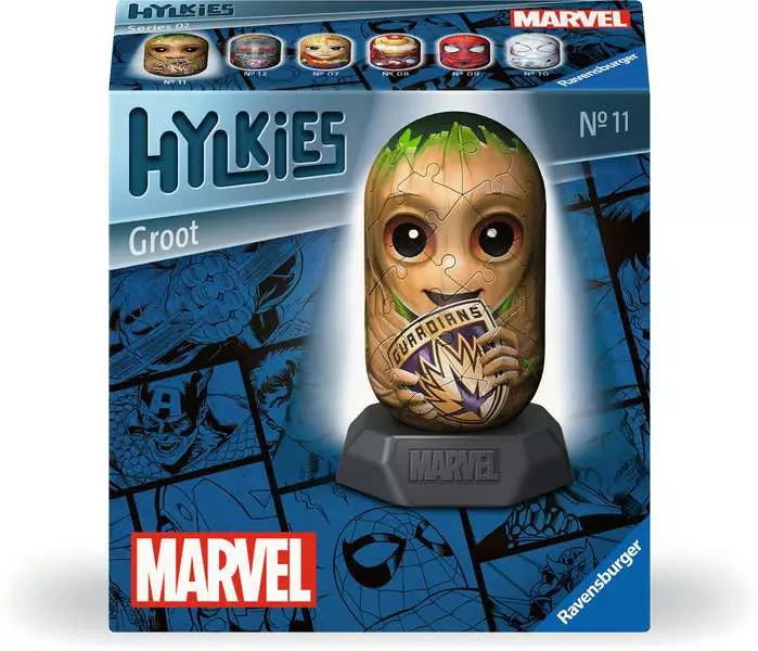 Ravensburger Hylkies  Marvel Groot 3D Jigsaw Puzzle