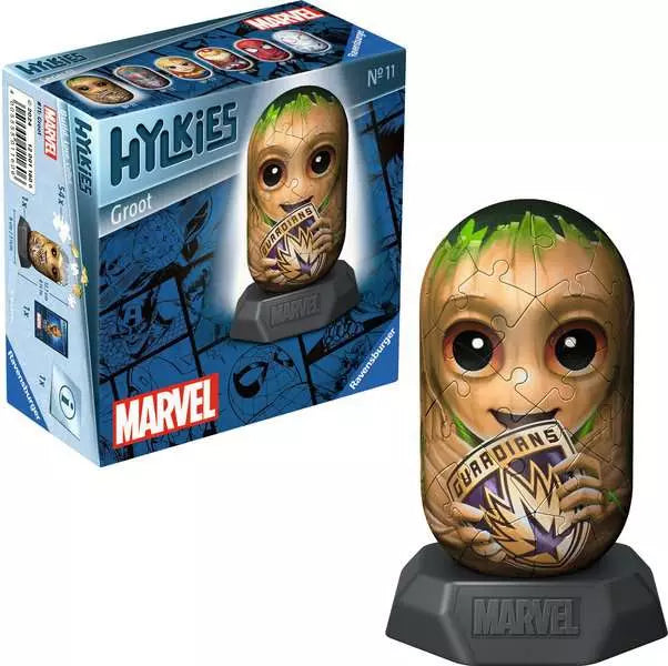 Ravensburger Hylkies  Marvel Groot 3D Jigsaw Puzzle