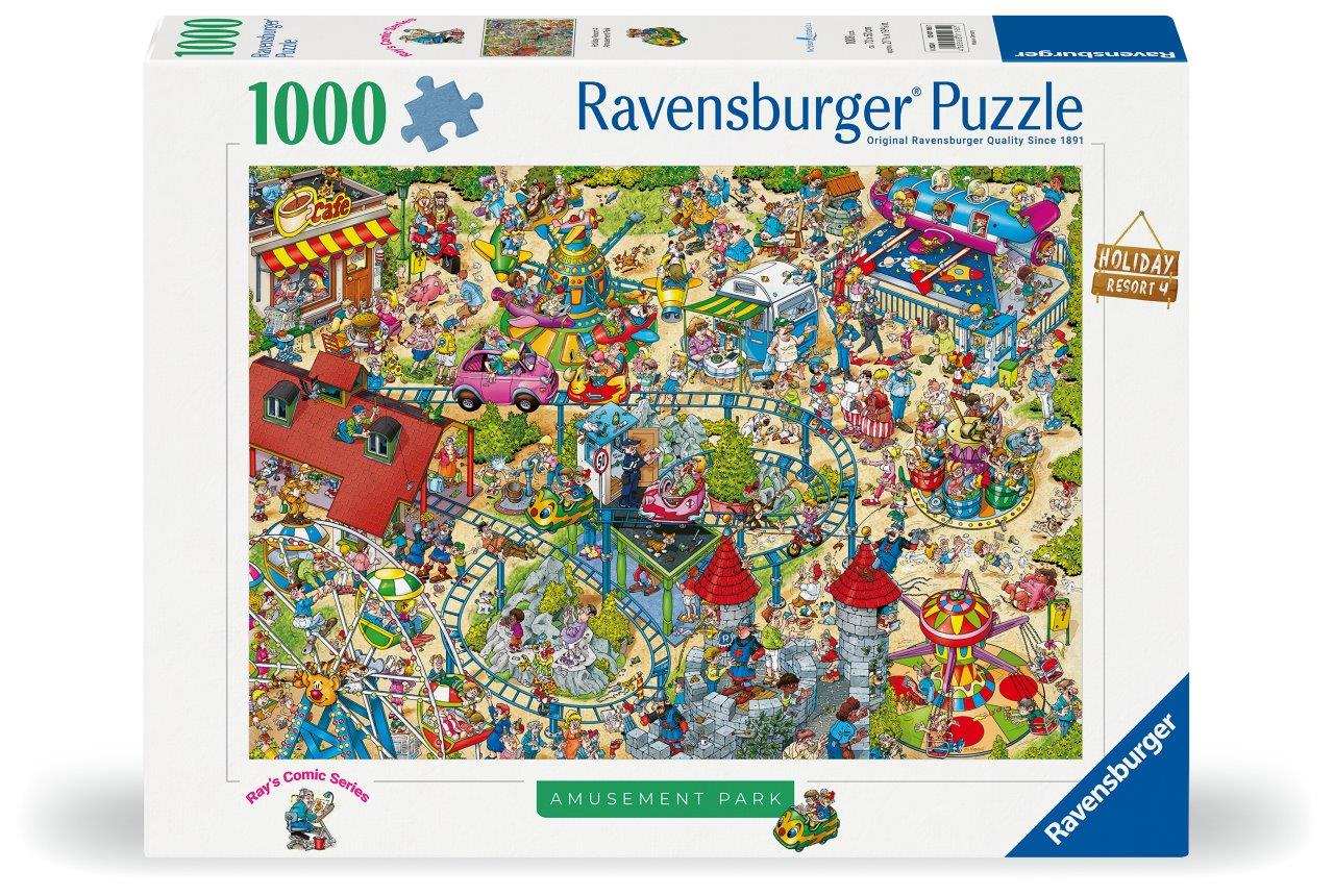 Ravensburger Rays Holiday No.4 Amusement Park 1000 Piece Jigsaw Puzzle