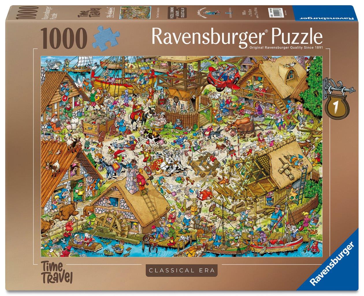 Ravensburger Ray Nicholson Series Time Travel 1 1000 Piece Jigsaw Puzzle