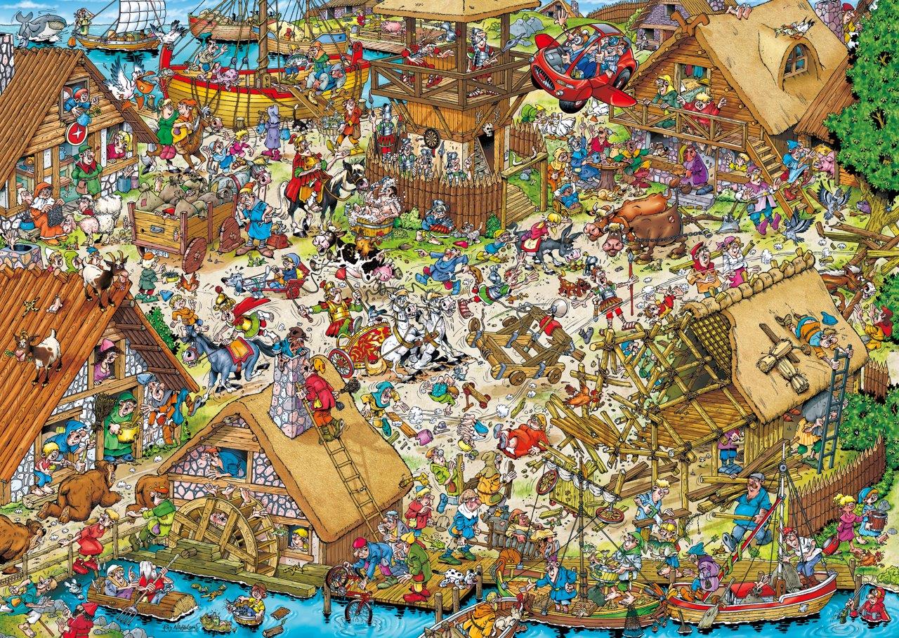 Ravensburger Ray Nicholson Series Time Travel 1 1000 Piece Jigsaw Puzzle