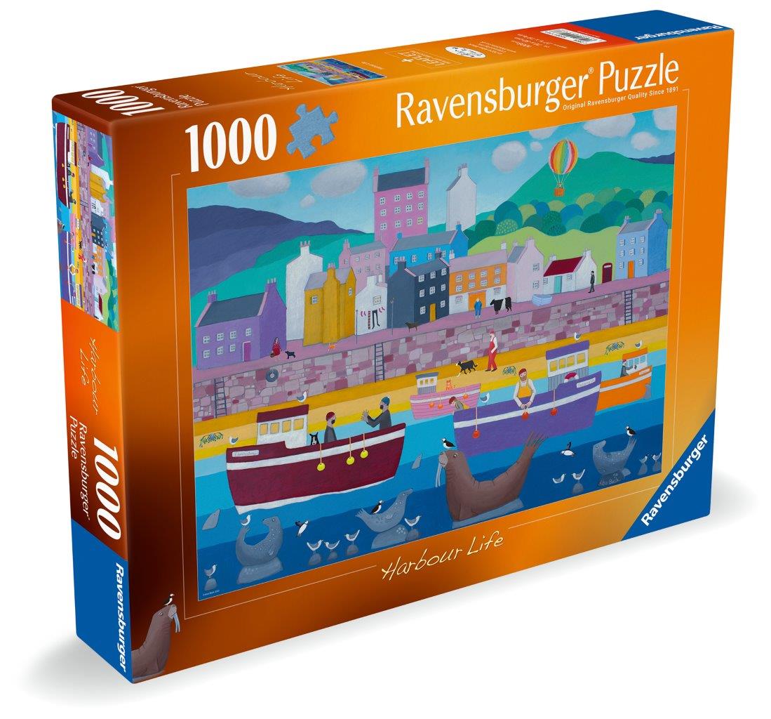 Ravensburger Harbour Life 1000 Piece Jigsaw Puzzle