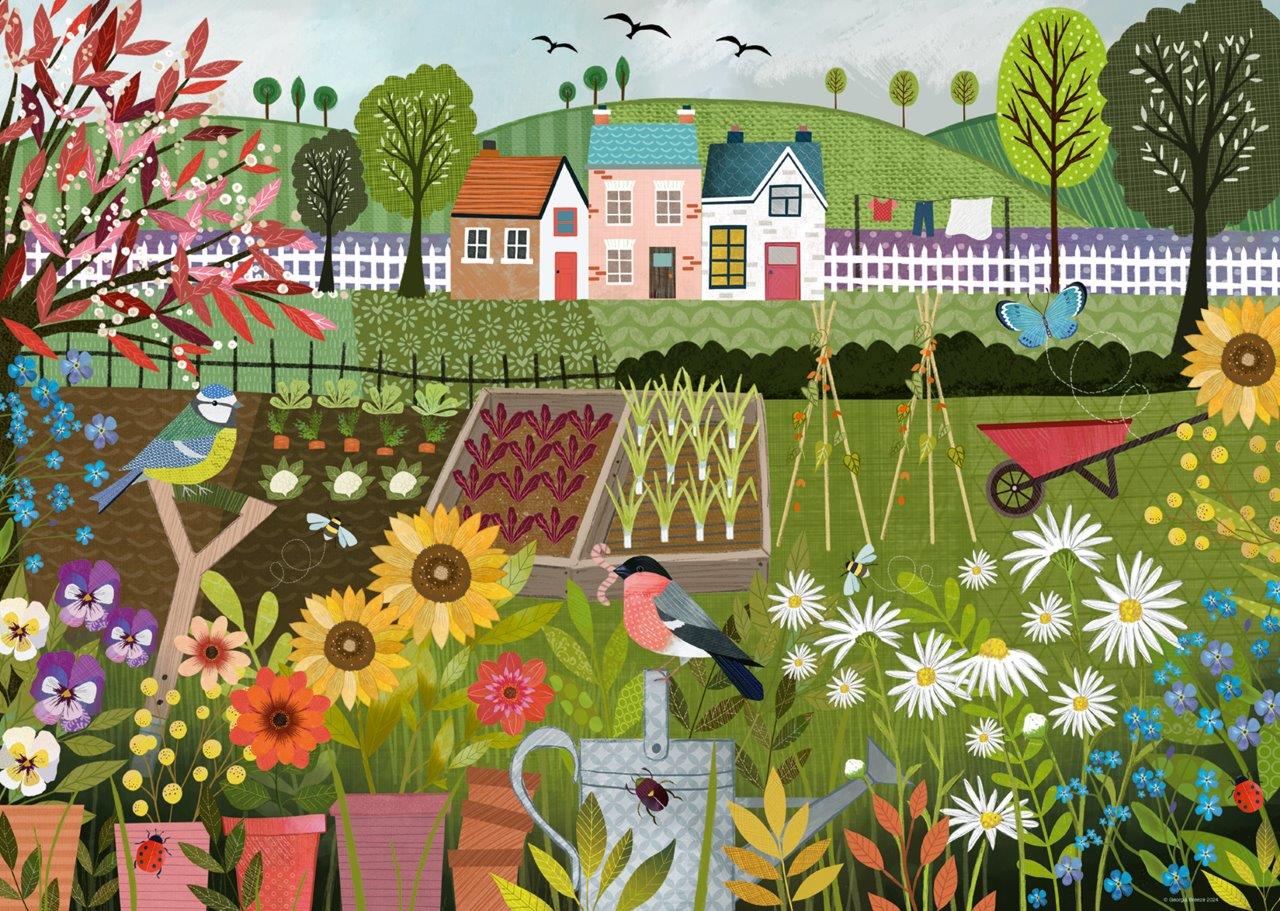 Garden Allotment 1000pc puzzle