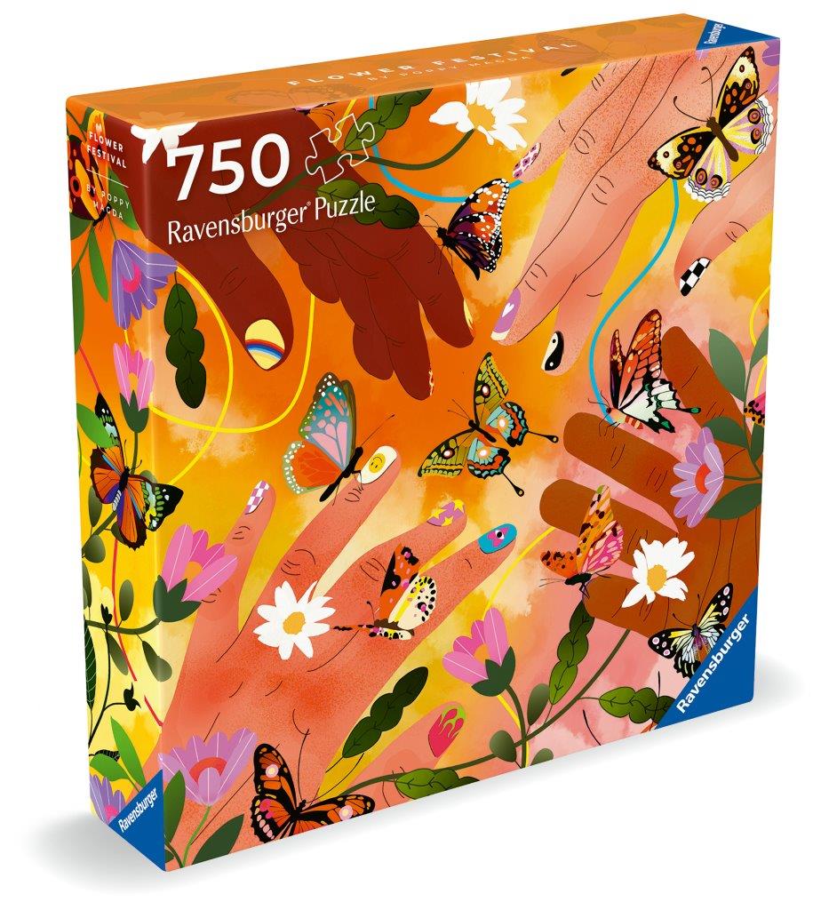 Ravensburger Flower Festival 750 Piece Jigsaw Puzzle