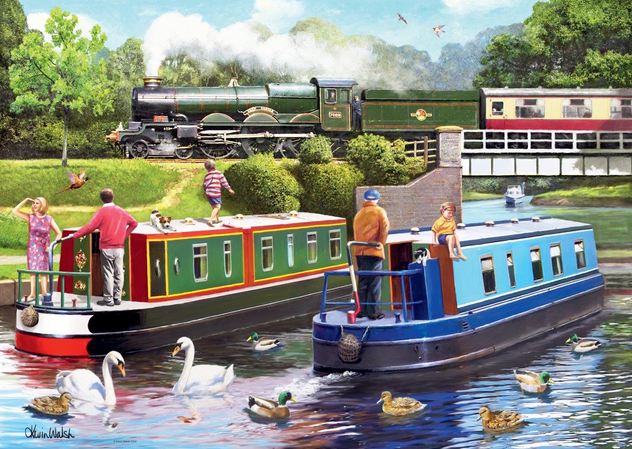 Leisure days No.10, – Day on the Canal, 1000pc