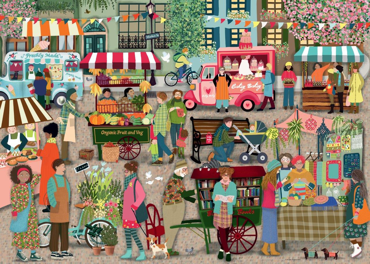 Street Market 1000pc