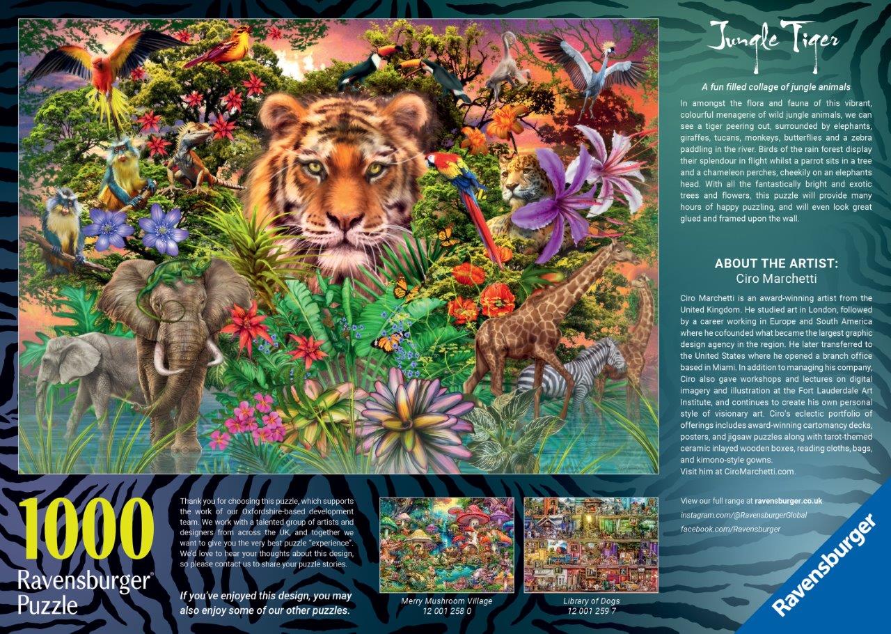 Jungle Tiger, 1000pc