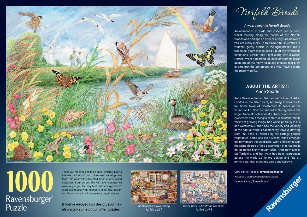 Norfolk Broads, 1000pc