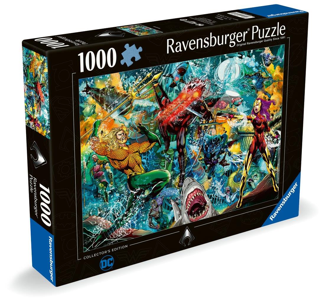Ravensburger Aquaman Collector's Edition 1000 Piece Jigaw Puzzle