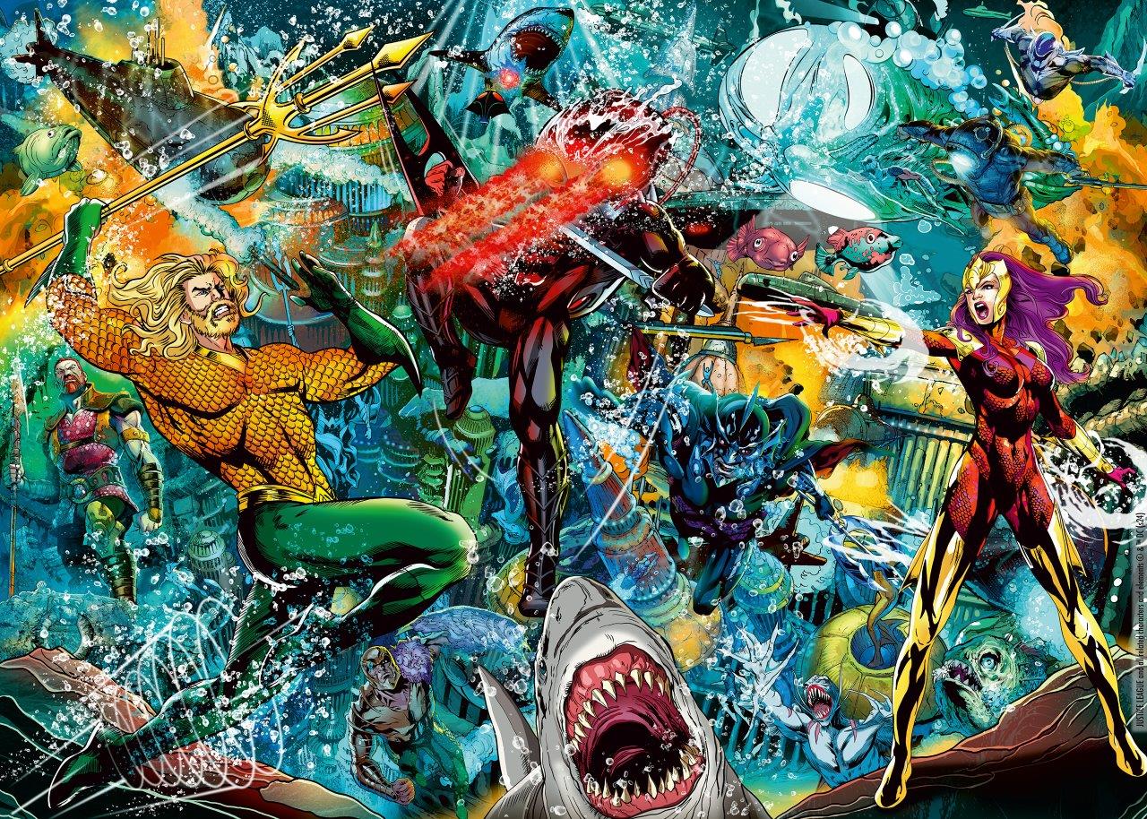 Aquaman Collector's Edition 1000pc puzzle