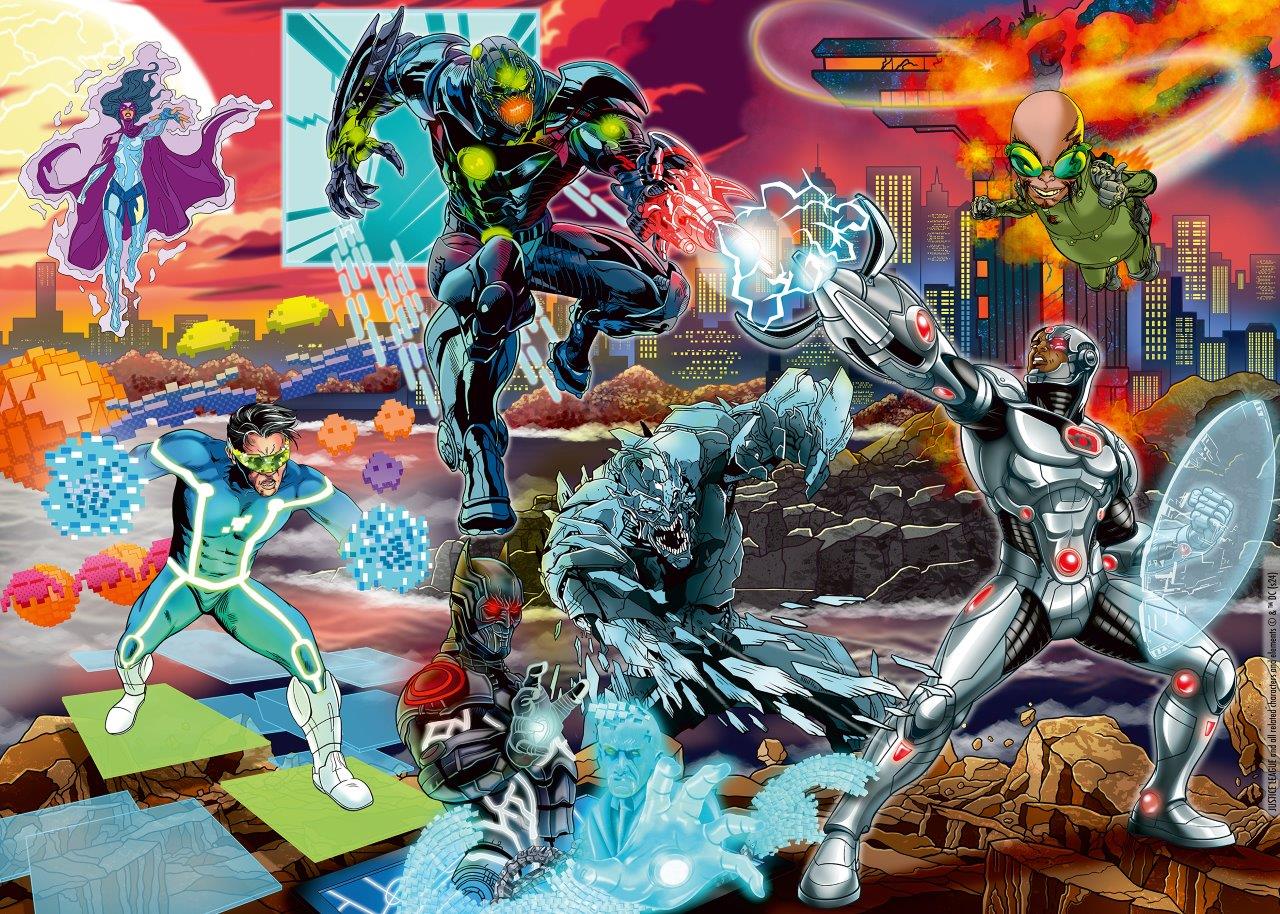 Cyborg Collector's Edition 1000pc puzzle