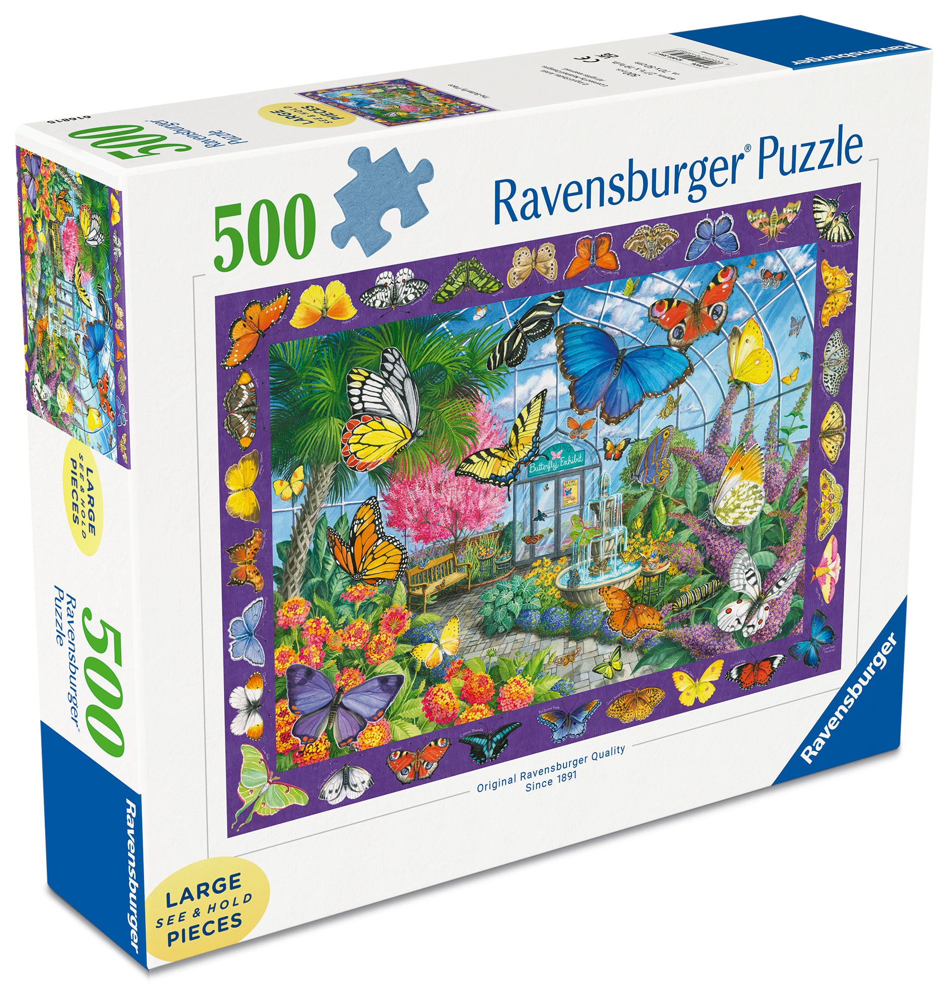 Ravensburger The Butterfly Place 500 Piece Jigsaw Puzzle