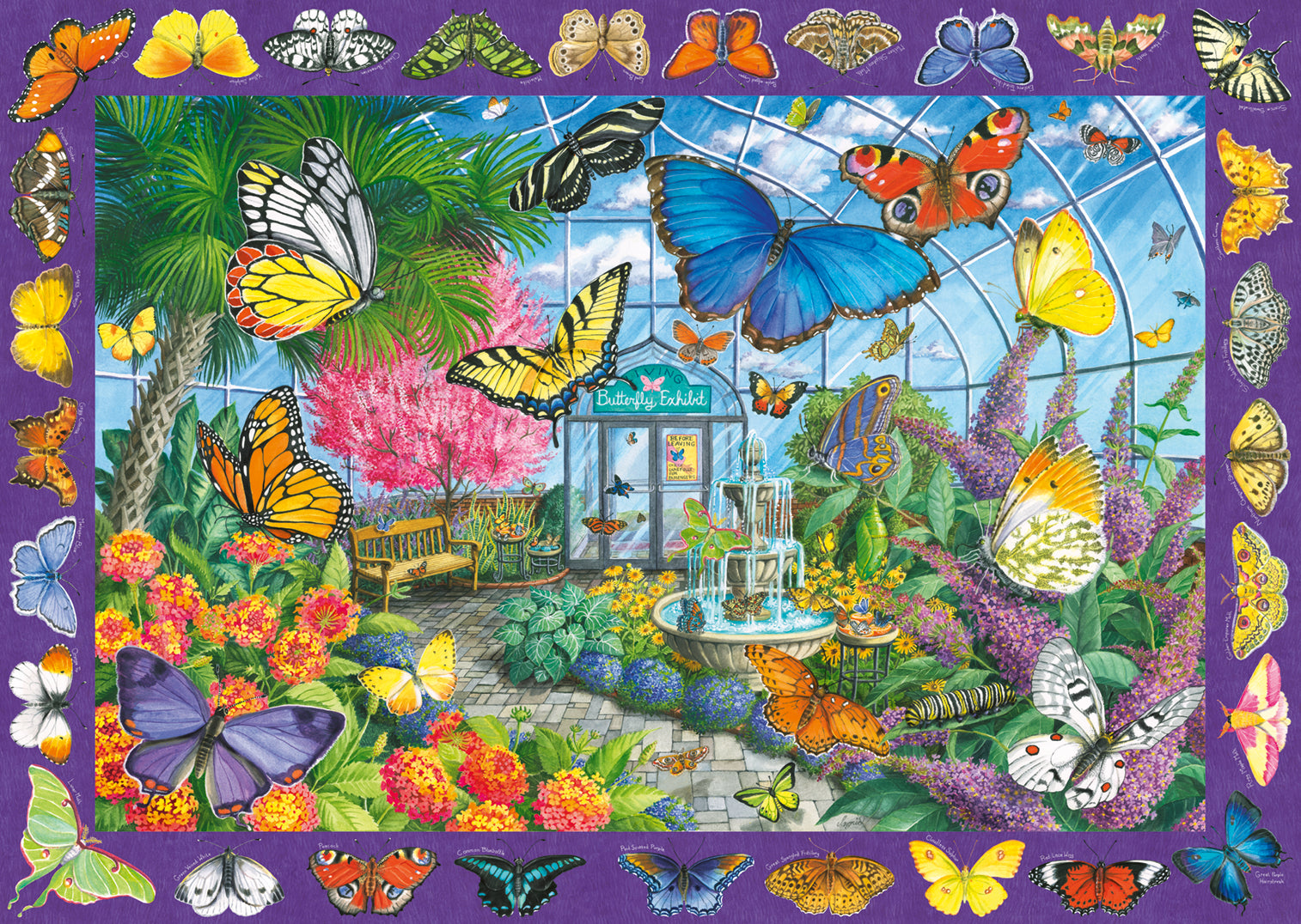 Ravensburger The Butterfly Place 500 Piece Jigsaw Puzzle